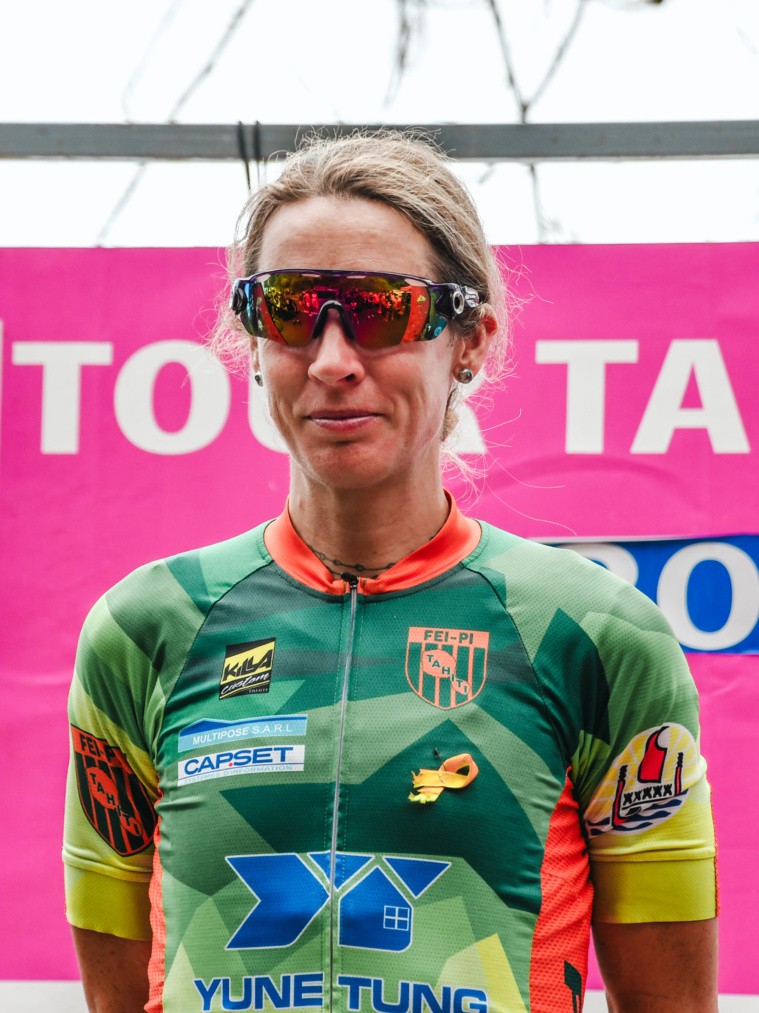 À ce stade de la compétition, difficile d'imaginer Élodie Touffet chuter au classement général. À ce stade de la compétition, difficile d'imaginer Élodie Touffet chuter au classement général.