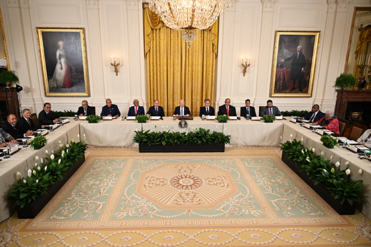 La déclaration commune signée par les USA et les principaux dirigeants du Pacifique sud La déclaration commune signée par les USA et les principaux dirigeants du Pacifique sud