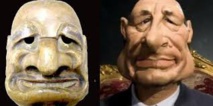 Un musée toulousain expose un ancêtre japonais du Chirac des Guignols Un musée toulousain expose un ancêtre japonais du Chirac des Guignols