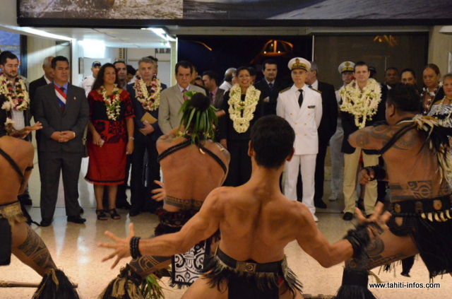 George Pau-Langevin, ministre des Outre-mer, est en Polynésie française depuis lundi matin, pour une mission de trois jours