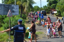Exercice d'évacuation tsunami dans les écoles de Faa'a Exercice d'évacuation tsunami dans les écoles de Faa'a