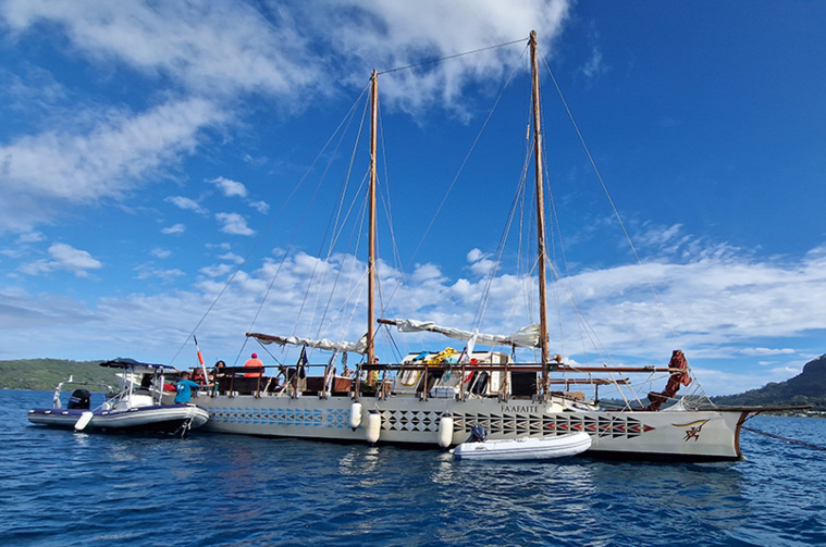 Les ihitai de Faafaite en visite à Vavau Les ihitai de Faafaite en visite à Vavau