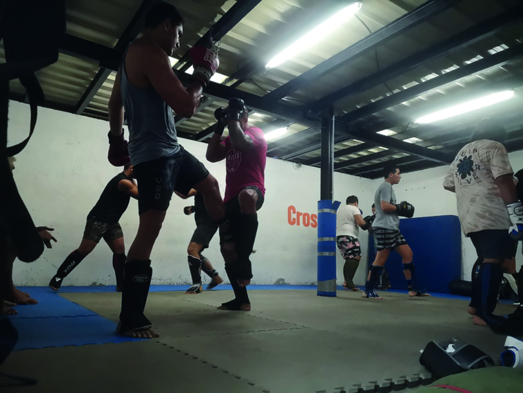 Éric Malinowski a préparé les combattants de l’île sacrée qui monteront dans la cage le week-end prochain.