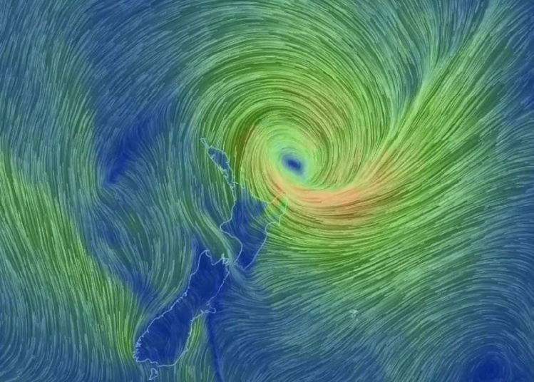 Le cyclone Pam s'approche de la Nouvelle-Zélande, la côte est de l'île du nord en alerte Le cyclone Pam s'approche de la Nouvelle-Zélande, la côte est de l'île du nord en alerte