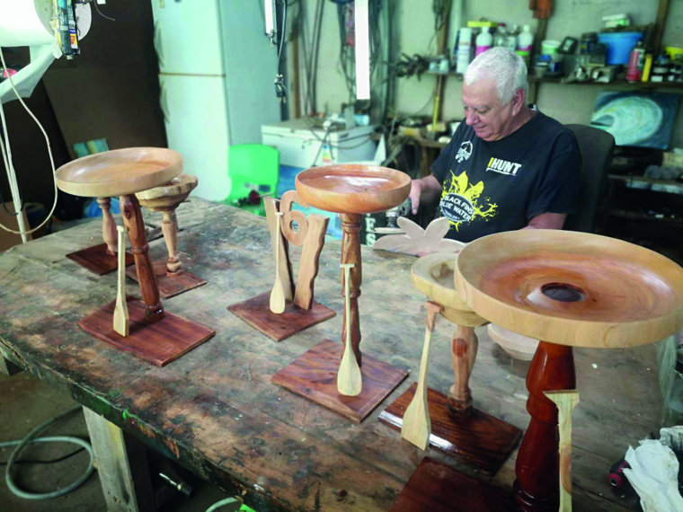 Les trophées uniques de Hawaiki Nui Va’a Les trophées uniques de Hawaiki Nui Va’a