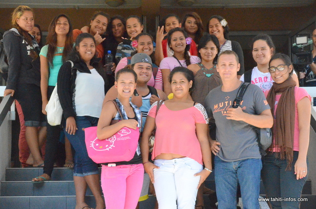 30 lycéens du LP Faa'a visitent le Palais de justice de Papeete