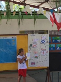 Les membres de la Commission de contrôle budgétaire et financier (CCBF) en visite à Moorea