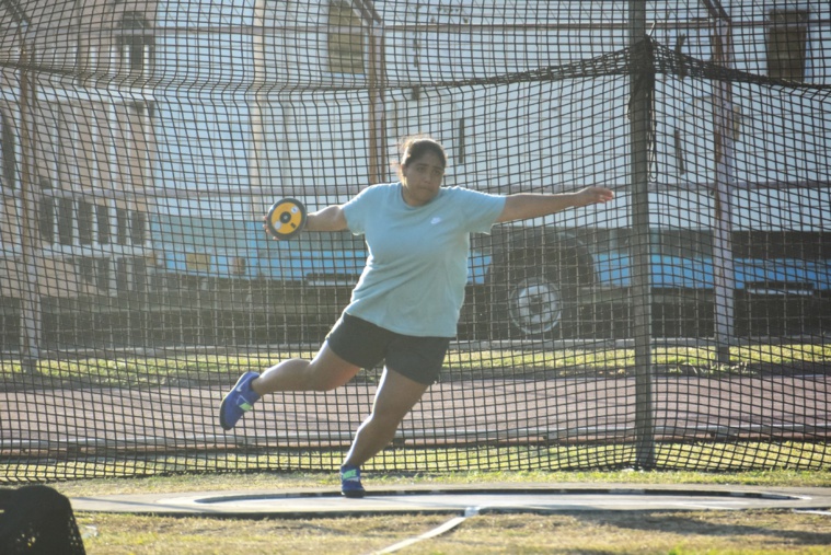 Lovelaina Wong Sang au lancer du poids et du disque sera l'une des grandes chances de médaille de la délégation tahitienne aux îles Salomon.