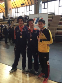 Taekwondo « chpts de France universitaire » : Waldeck en Or, Manuarii et Teddy en bronze Taekwondo « chpts de France universitaire » : Waldeck en Or, Manuarii et Teddy en bronze