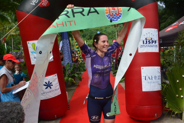 Solène Billouin victorieuse chez les dames s’est offert une très belle septième place au scratch.