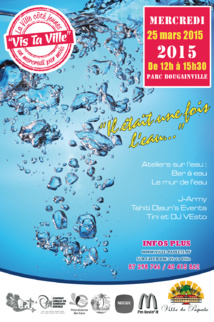 Vis ta ville ce mercredi sur le thème «  Il était une fois l’eau… »