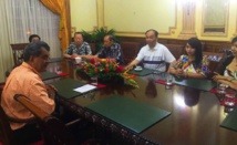 Le Président Fritch reçoit un investisseur chinois Le Président Fritch reçoit un investisseur chinois