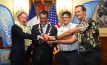 Edouard Fritch réaffirme le soutien du Pays à Air Tahiti Nui et signe avec Air Lease Corporation