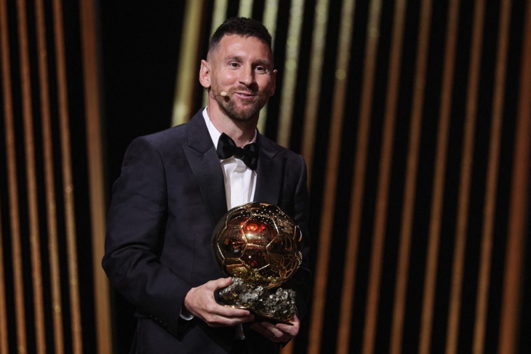 L'Argentin Lionel Messi remporte son huitième Ballon d'Or