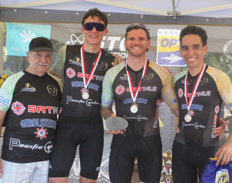 Cyclisme - Succès de Romain Raousset et Kylie Vernaudon Cyclisme - Succès de Romain Raousset et Kylie Vernaudon