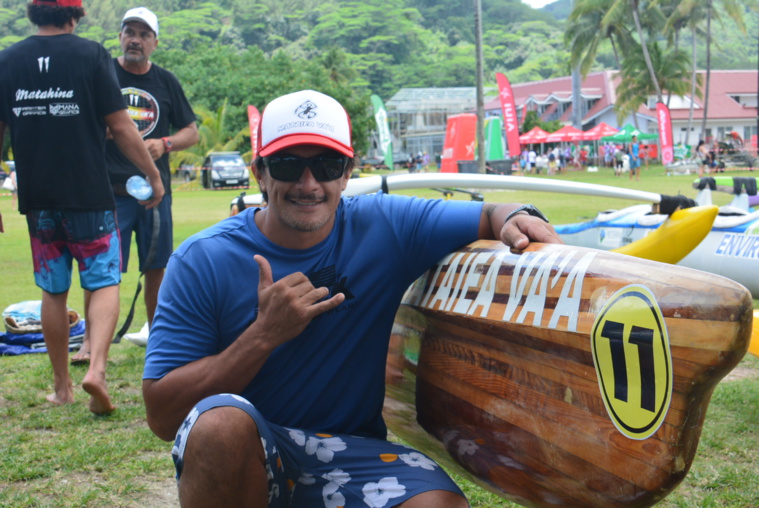 Heiva Paie-Amo, capitaine de Mataiea Va'a. Heiva Paie-Amo, capitaine de Mataiea Va'a.