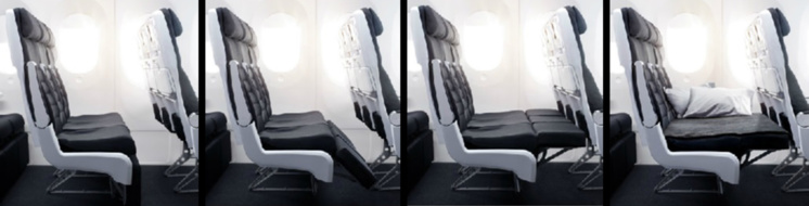 Skycouch Air New Zealand (crédit photo Air New Zealand) Skycouch Air New Zealand (crédit photo Air New Zealand)