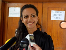 Maitre Linda Kintzler, qui défend les grévistes