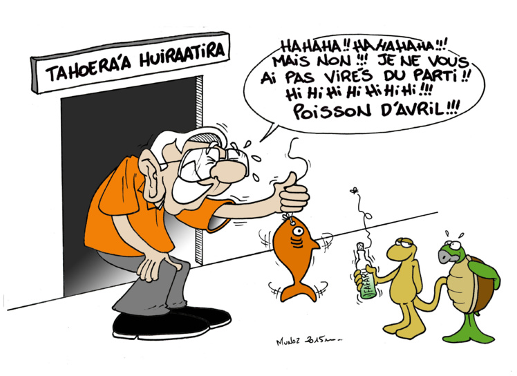 Le poisson d'avril de Munoz