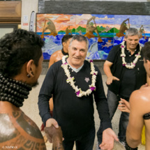 Jean-Marie Bigard est arrivé à Tahiti