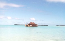 Le fare flottant de Teiki Pambrun à Tetiaroa (Photo Facebook The Brando-Apocalypse Now). Le fare flottant de Teiki Pambrun à Tetiaroa (Photo Facebook The Brando-Apocalypse Now).