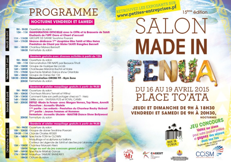 Des produits Made in fenua à découvrir pendant quatre jours Des produits Made in fenua à découvrir pendant quatre jours