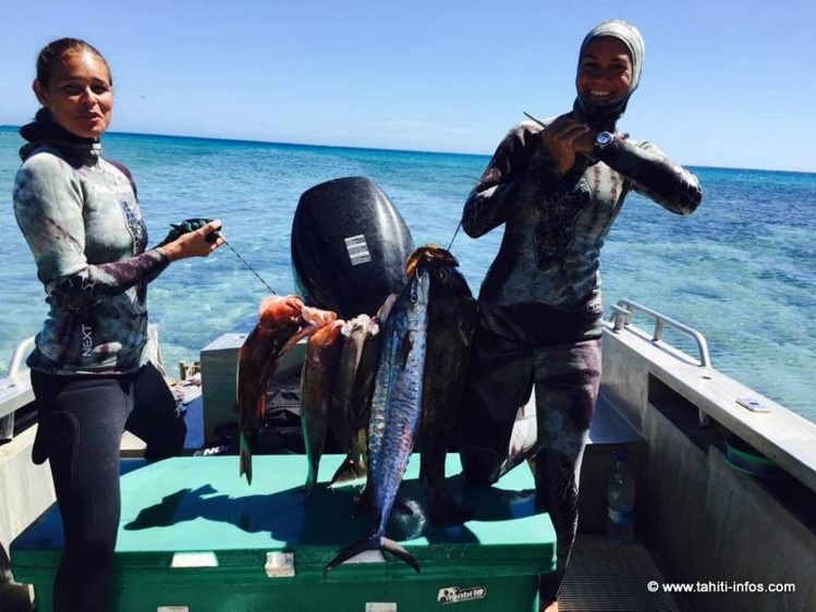 Taina Orth et Onyx Lebihan, médaille d'argent aux Océania Taina Orth et Onyx Lebihan, médaille d'argent aux Océania