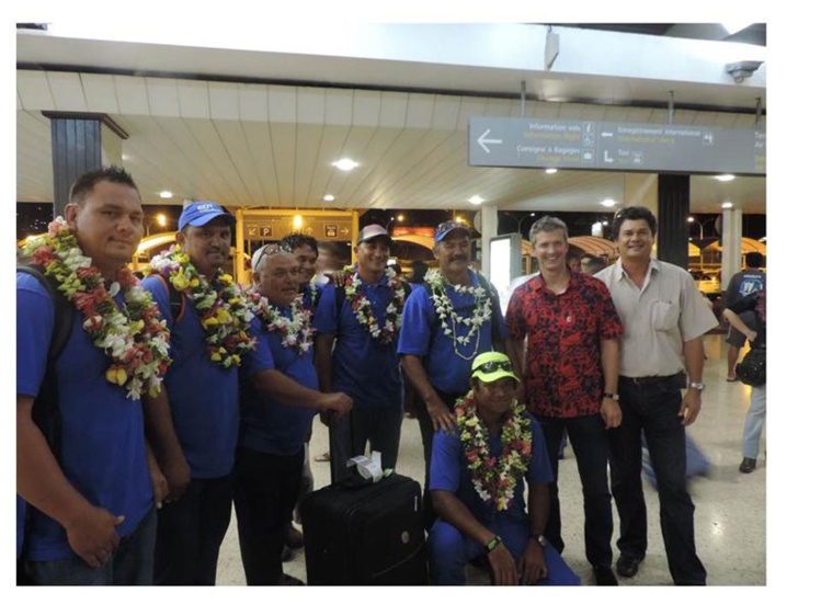 Grégoire de Chillaz, Président Directeur Général d'EDT et Yvonnick Raffin, Directeur Général Adjoint sont venus accueillir l'équipe