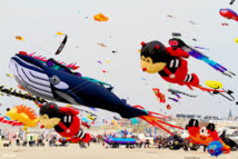 Elvis Presley vole au-dessus de la plage de Berck-sur-Mer Elvis Presley vole au-dessus de la plage de Berck-sur-Mer