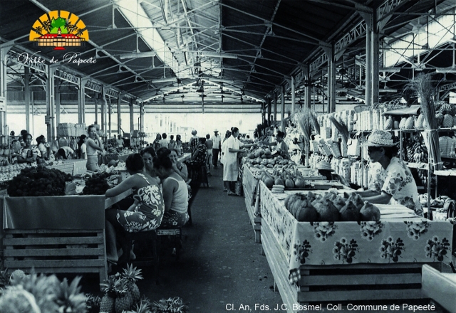 Papeete, un siècle de changement : du marché à la plage Sigogne