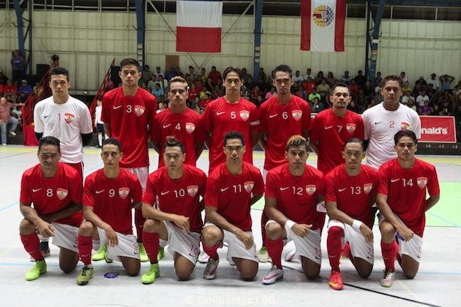Futsal – Tahiti vs France : Belle entrée en matière pour les Aito Arii, malgré un match nul 5-5.