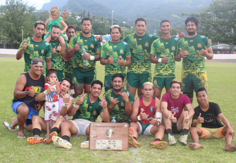 Faa’a Aro a ajouté une nouvelle ligne à son palmarès en décochant le titre de champion 2023 de Tahiti de rugby à 7.