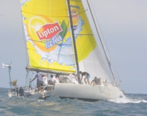 Challenge entreprise: Un voilier Lipton Ice Tea dans la Tahiti Pearl Regatta Challenge entreprise: Un voilier Lipton Ice Tea dans la Tahiti Pearl Regatta