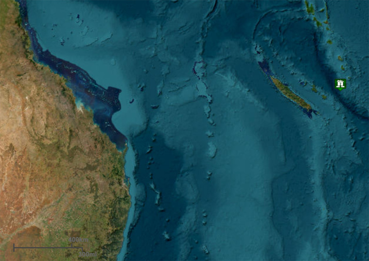 Capture écran https://www.tsunami.gov/