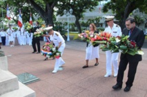 Cérémonie organisée à l'occasion de la Journée nationale du souvenir de la Déportation Cérémonie organisée à l'occasion de la Journée nationale du souvenir de la Déportation