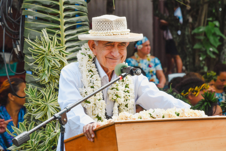 Après 40 ans de loyaux services, le maire de Faa'a se présente devant ses administrés avec toujours le même enthousiasme.