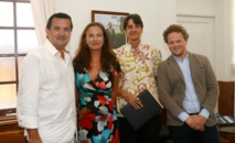 Le ministre des Sports soutient le partenariat entre la Tahiti Pearl Regatta et Amaury Sport Organisation