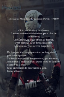 Le deuxième défi reçu par les candidats Le deuxième défi reçu par les candidats