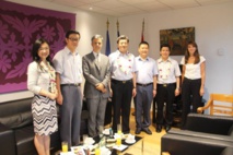 Entretien protocolaire avec une délégation de l'Association du peuple chinois pour l'amitié avec l'étranger (APCAE) Entretien protocolaire avec une délégation de l'Association du peuple chinois pour l'amitié avec l'étranger (APCAE)