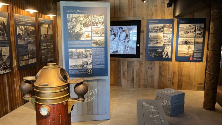 Un espace muséal dédié à l’opération Bobcat à Bora Bora Un espace muséal dédié à l’opération Bobcat à Bora Bora