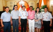 Le Président reçoit une délégation de l’APCAE Le Président reçoit une délégation de l’APCAE