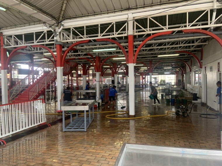 Réouverture ce mercredi pour le marché de Papeete Réouverture ce mercredi pour le marché de Papeete