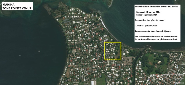 ​Un nouveau cas de dengue autochtone à Tahiti