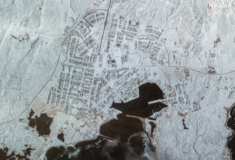 Crédit Handout / Satellite image ©2023 Maxar Technologies / AFP