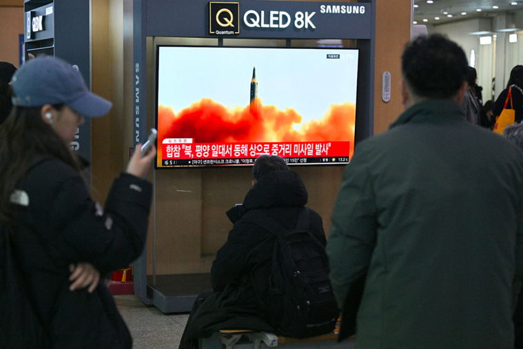 Crédit Jung Yeon-je / AFP Crédit Jung Yeon-je / AFP