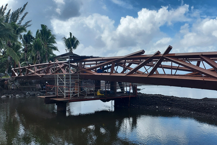 La nouvelle passerelle du PK 0 livrée en avril