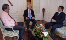 Le directeur Outre-mer de la CDC reçu par Edouard Fritch Le directeur Outre-mer de la CDC reçu par Edouard Fritch