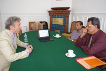 Le projet Moana Nui présenté au président Edouard Fritch Le projet Moana Nui présenté au président Edouard Fritch