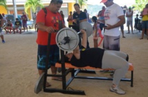 Compétition de CrossFit et de StrongestMan 2015 à Bora Bora