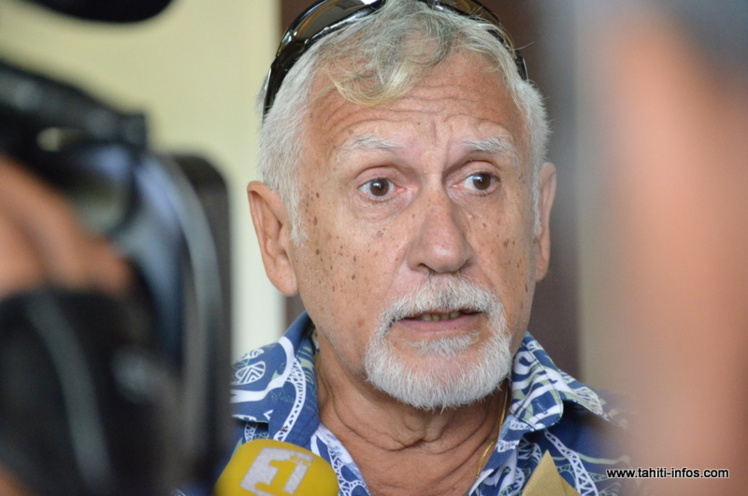 Hiro Tefaarere est soupçonné de tentative de détournement de fonds publics lorsqu'il était président de la Sétil-Aéroport